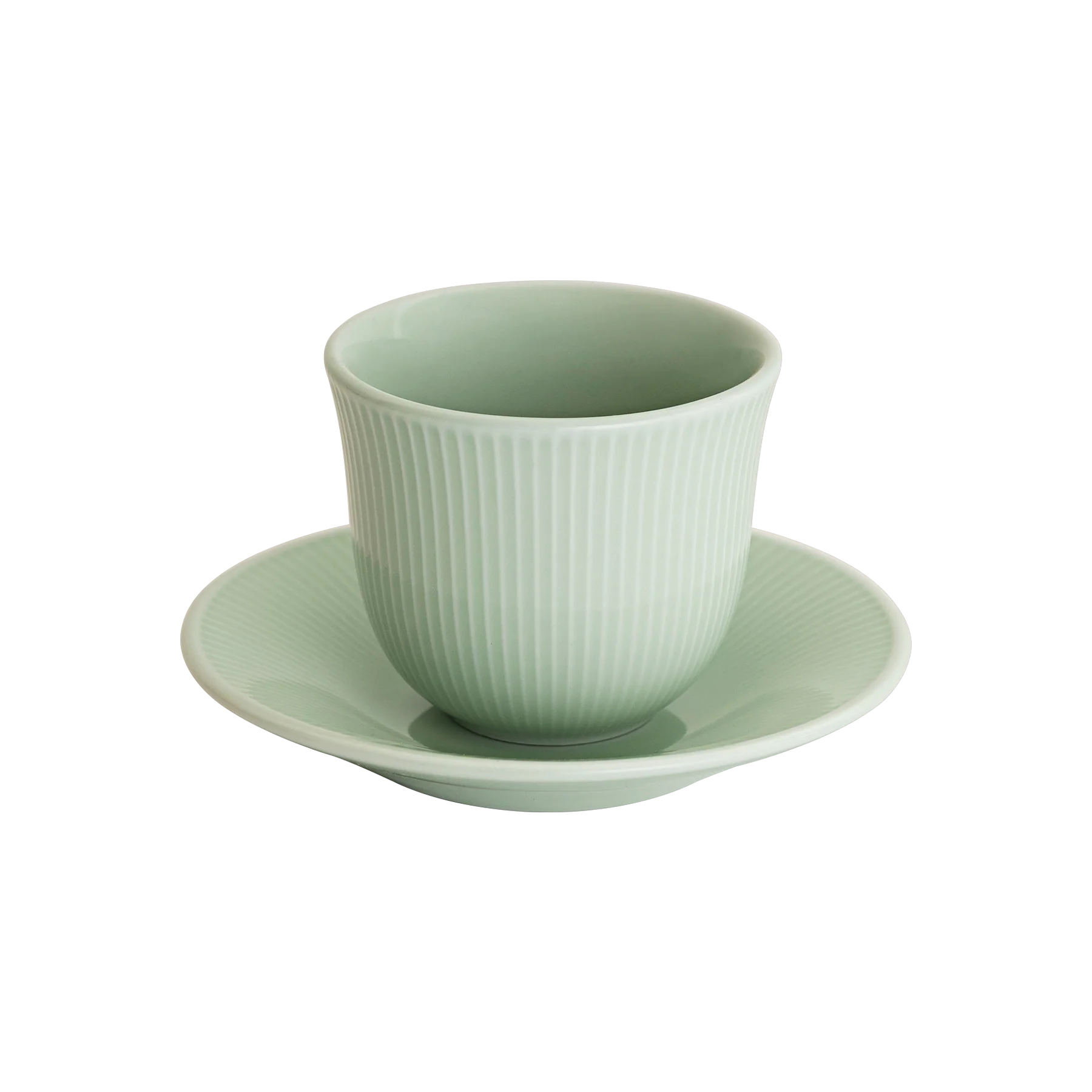150ml Embossed Tasting Cup  and 13cm Embossed Plate - Image 3