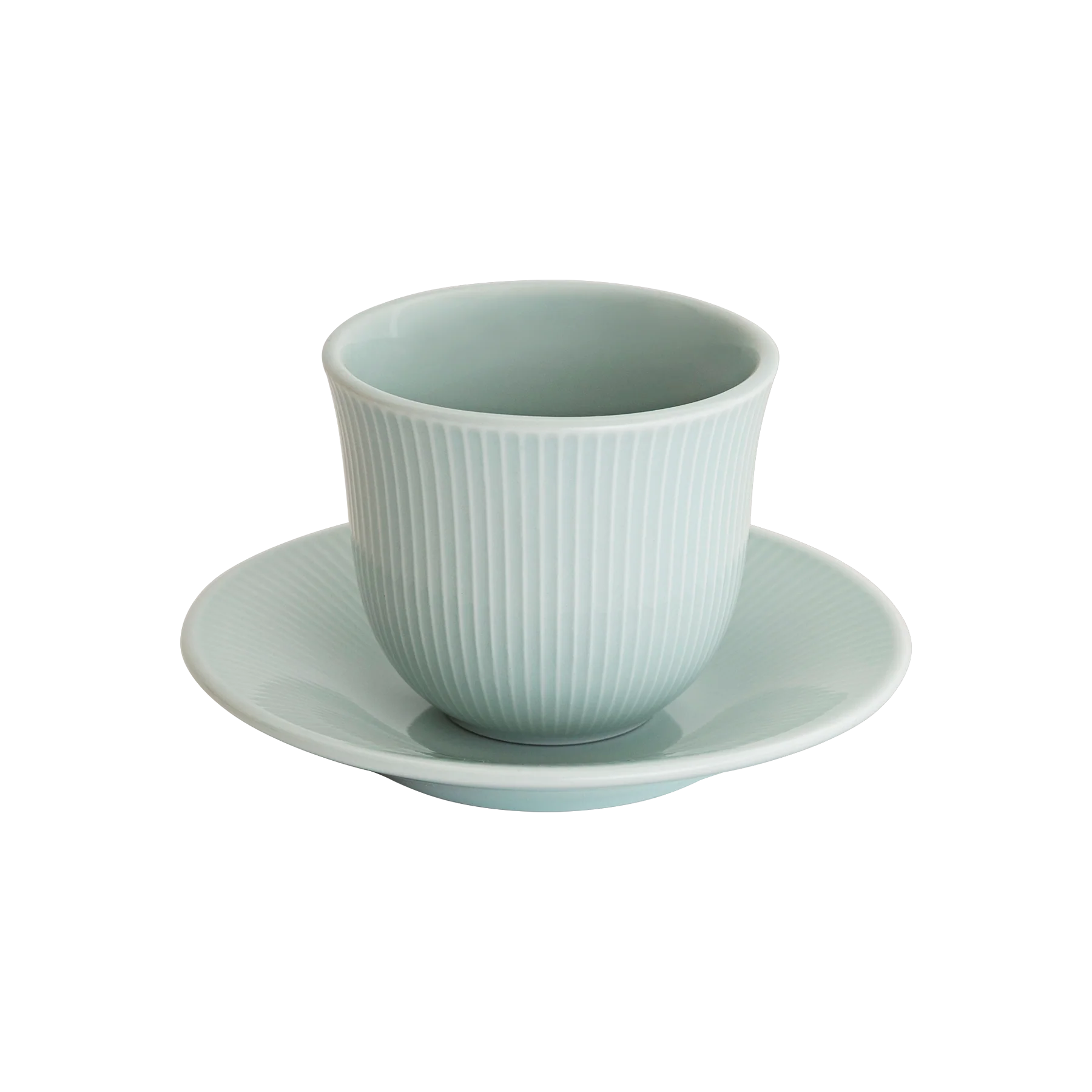 150ml Embossed Tasting Cup  and 13cm Embossed Plate - Image 4