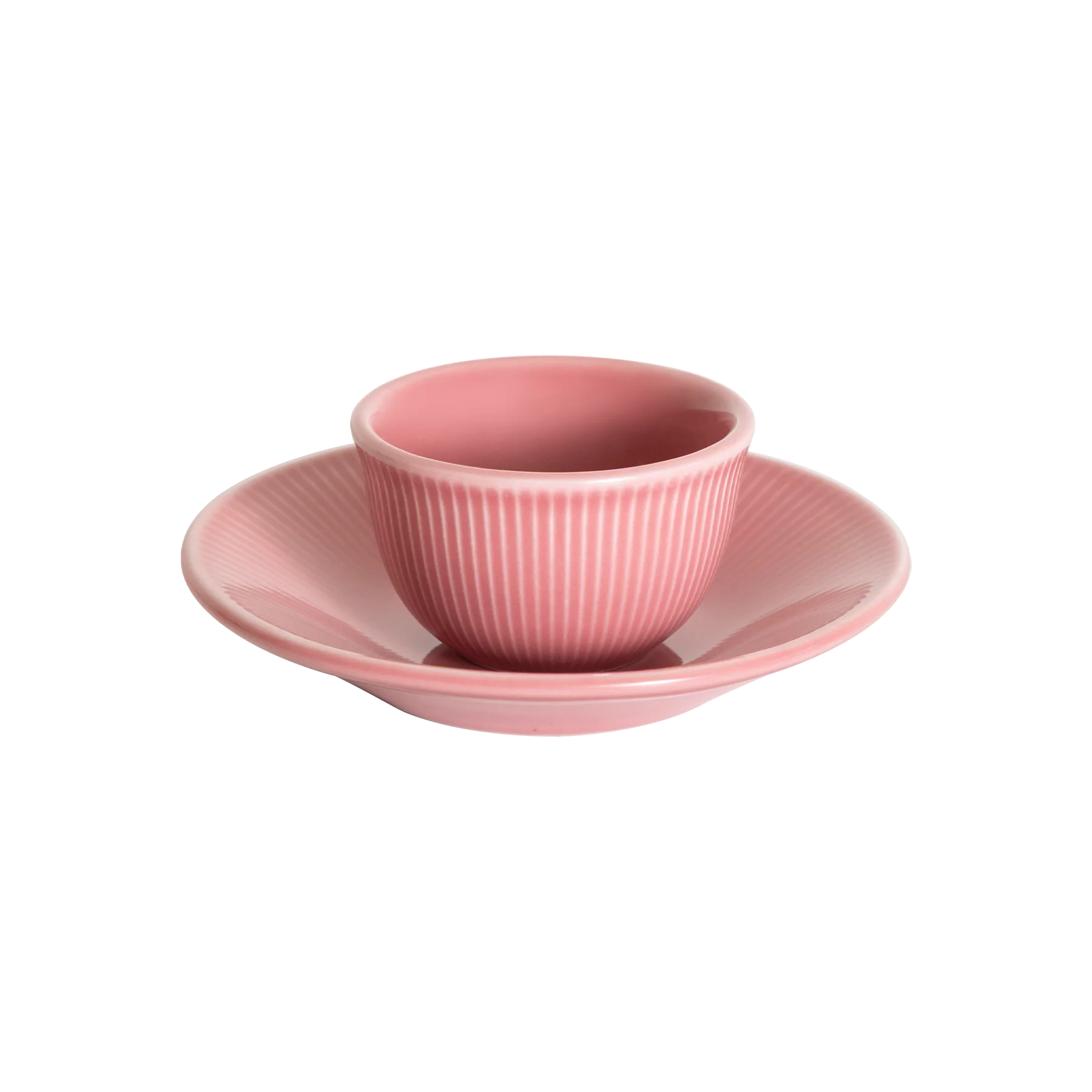 80ml Boram Um Tasting Cup and 13cm Embossed Plate - Image 4