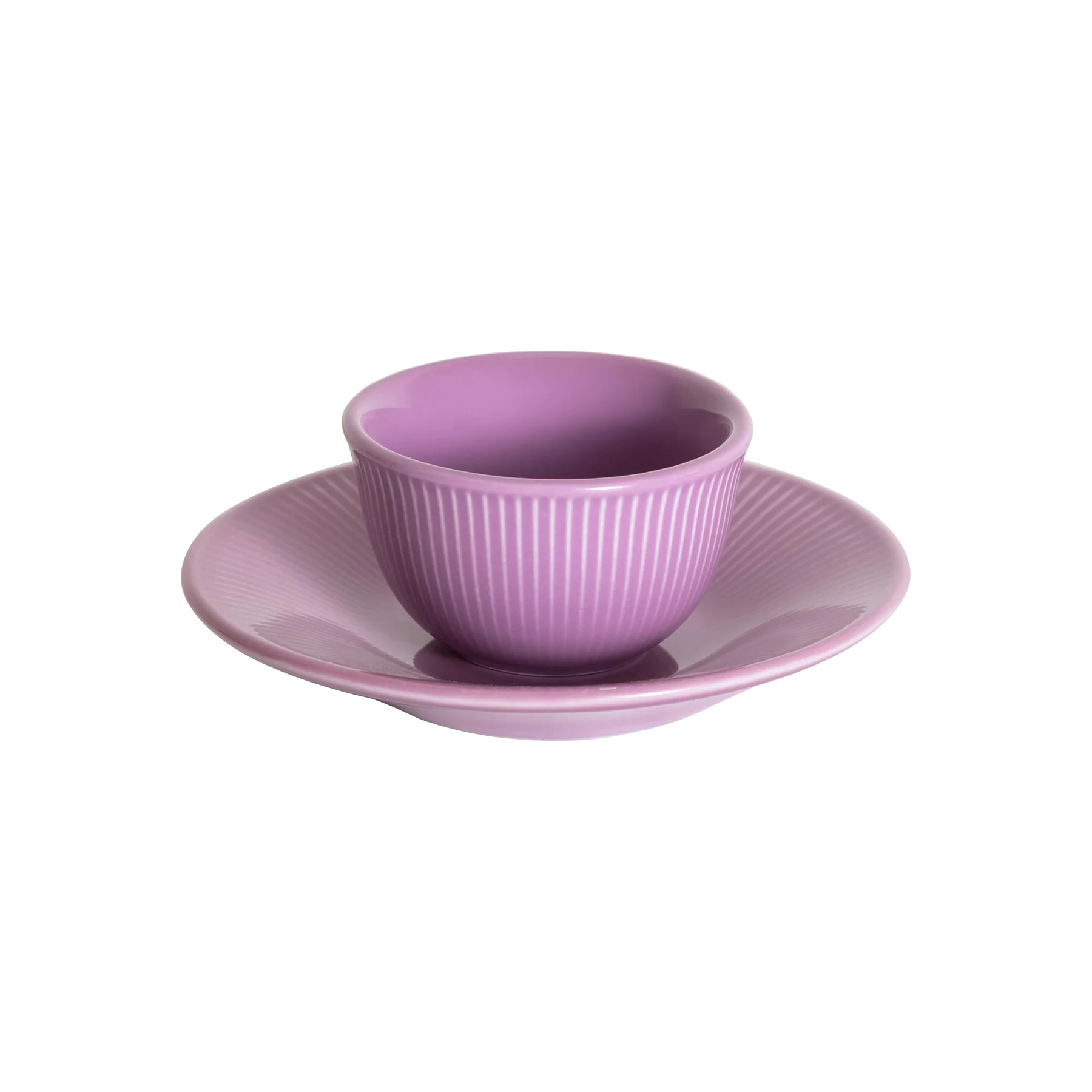 80ml Boram Um Tasting Cup and 13cm Embossed Plate - Image 5