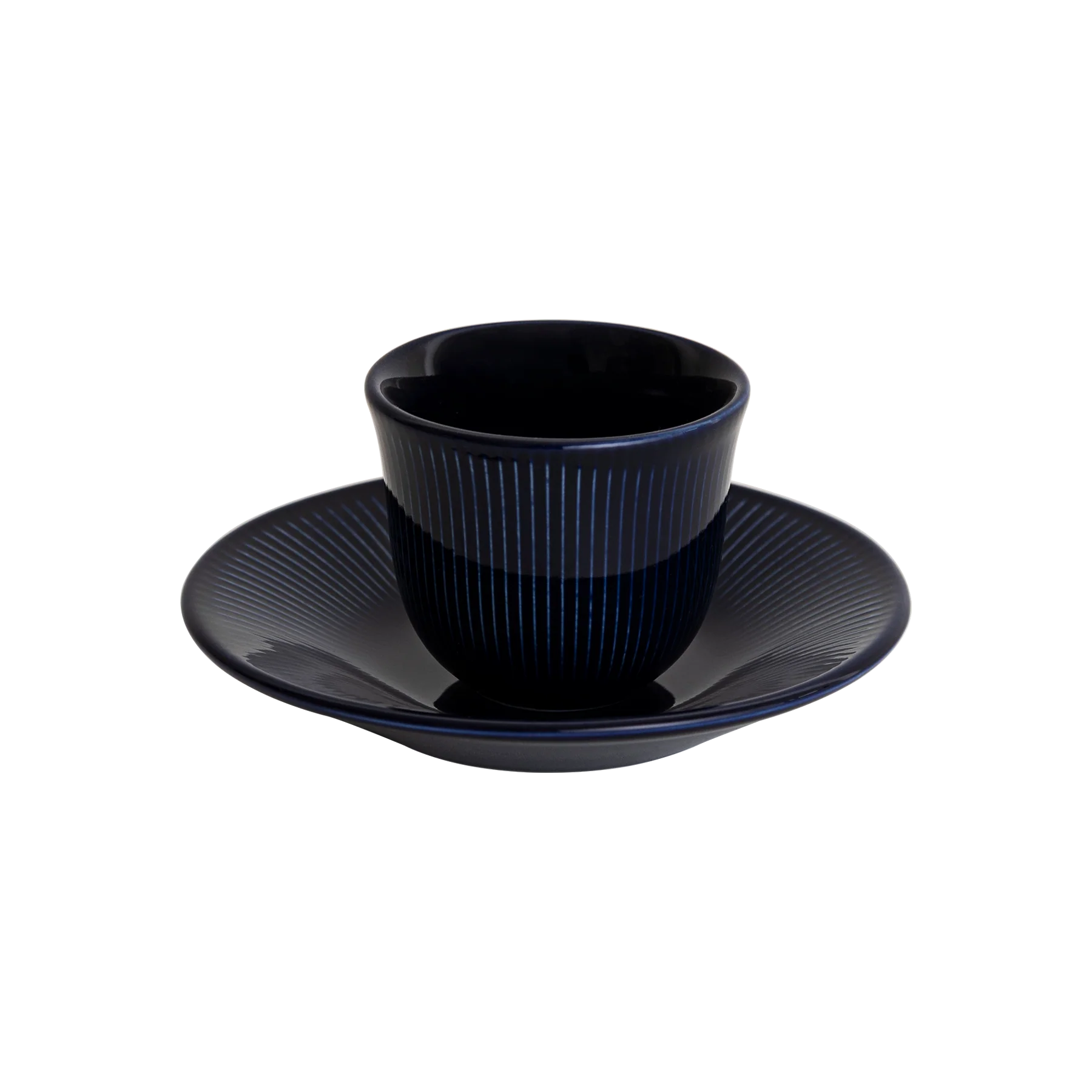 80ml Embossed Tasting Cup  and 13cm Embossed Plate - Image 12