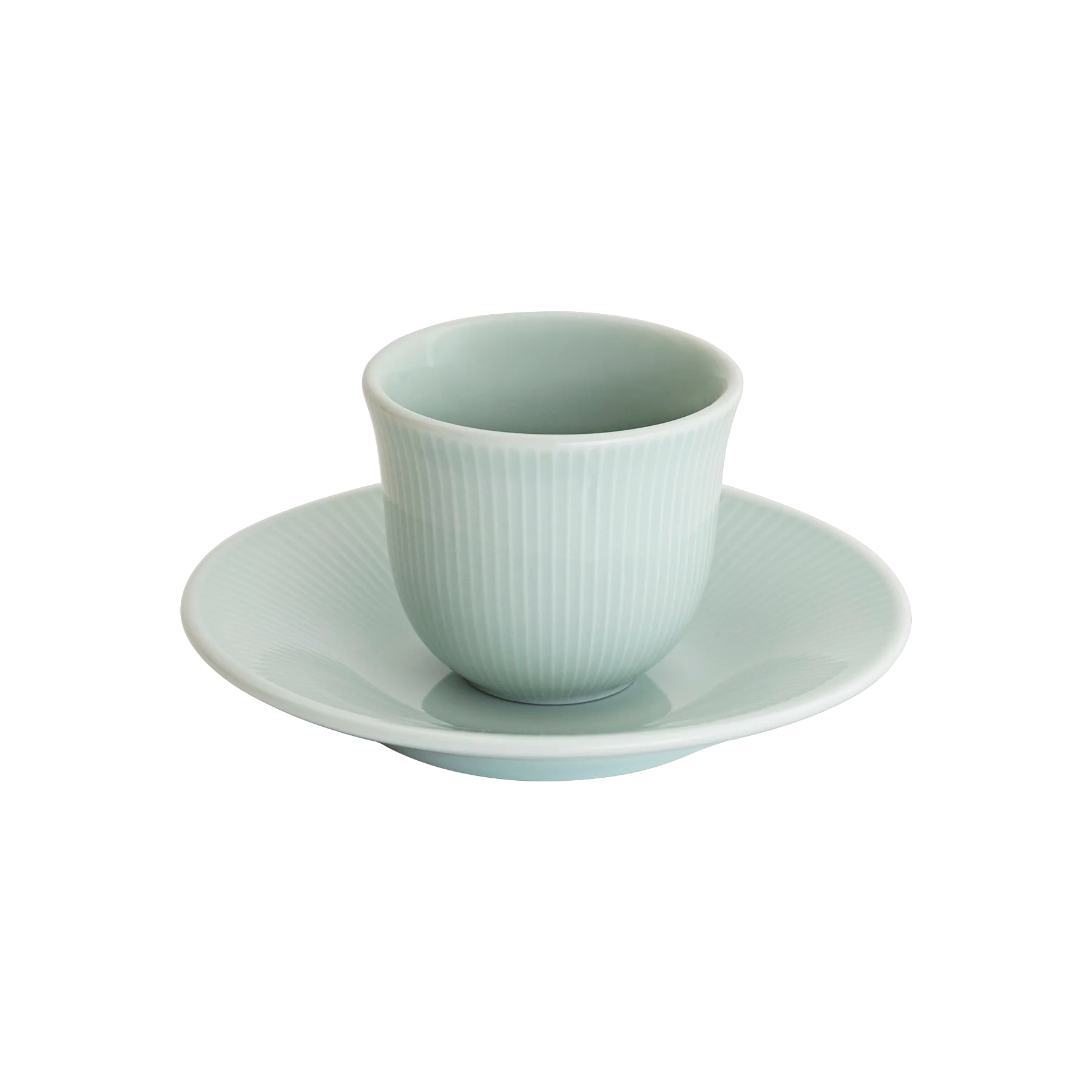 80ml Embossed Tasting Cup  and 13cm Embossed Plate - Image 4