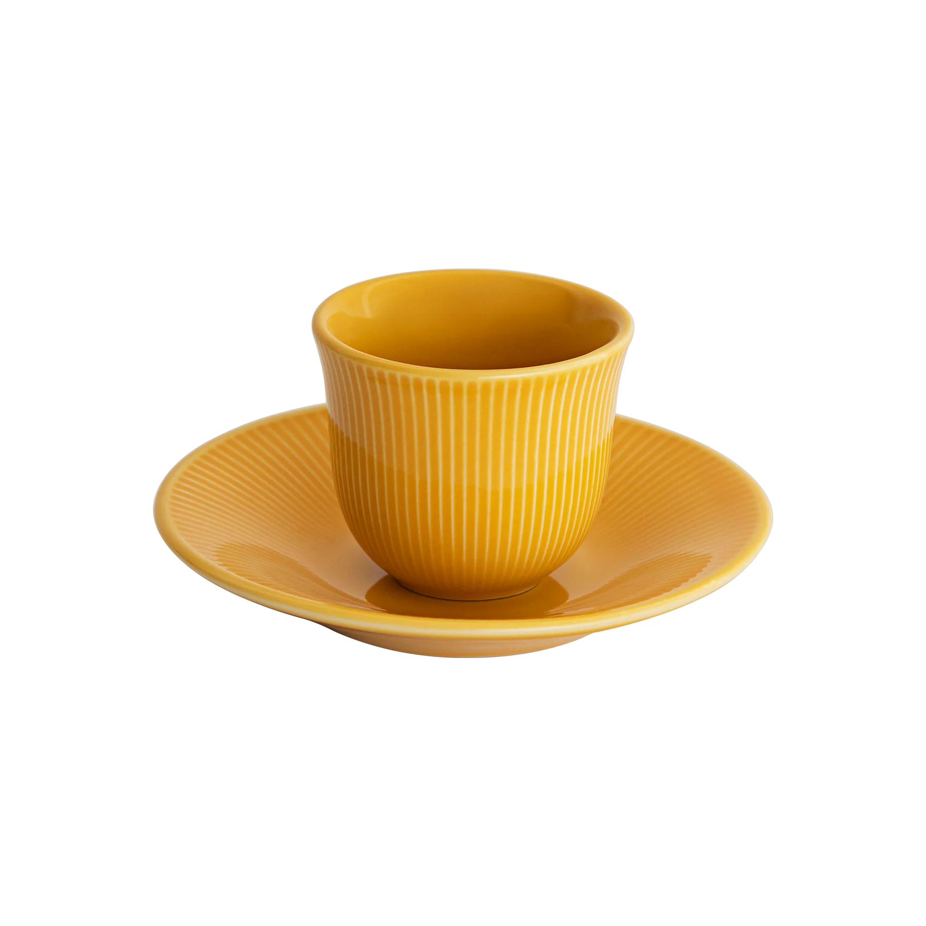 80ml Embossed Tasting Cup  and 13cm Embossed Plate - Image 6