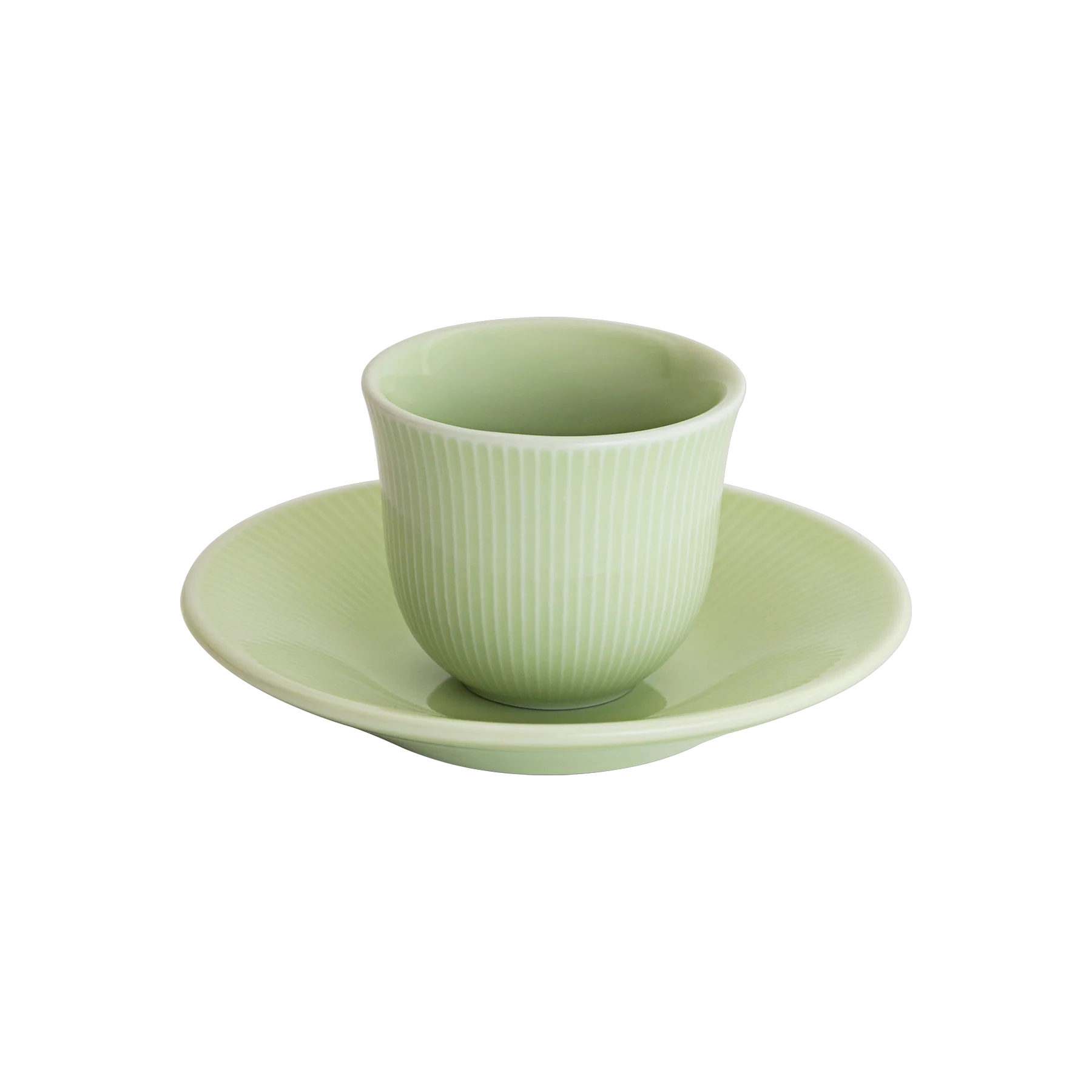 80ml Embossed Tasting Cup  and 13cm Embossed Plate - Image 8