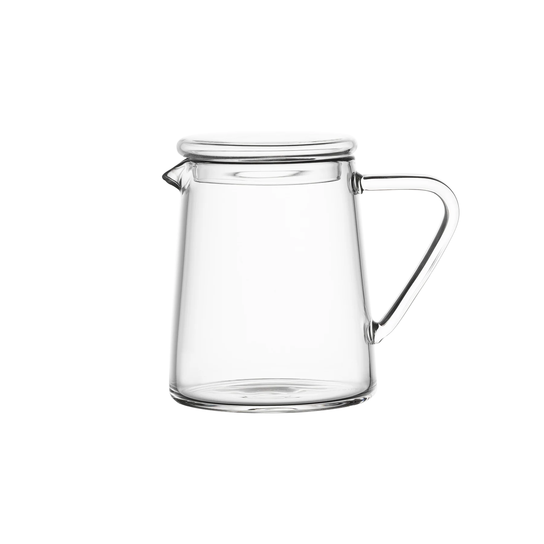 500ml Tall Glass Jug and 8cm Glass Lid (Match with Tall / Belly / Optic Jug)