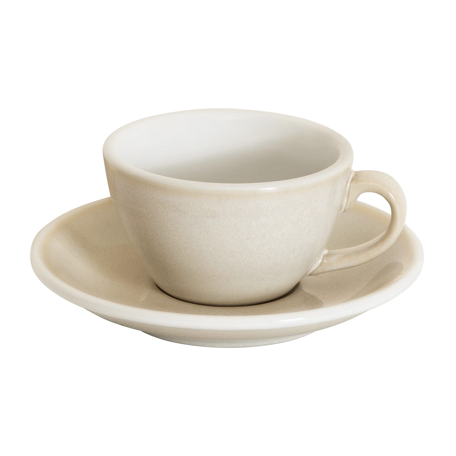 Set of 1 x 150ml Flat White Cup and Saucer - Image 10