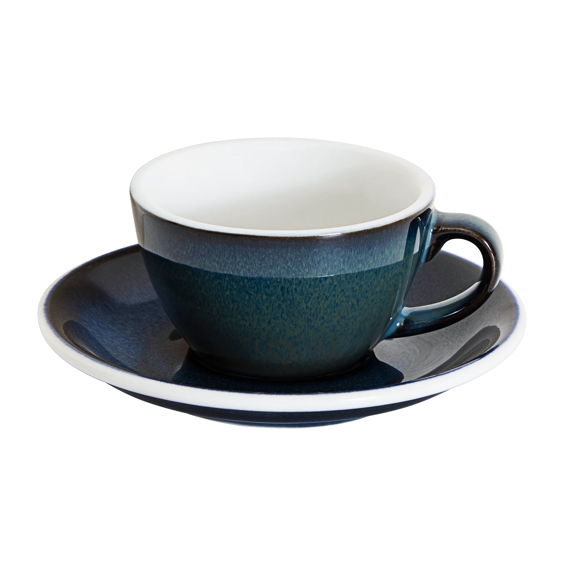 Set of 1 x 150ml Flat White Cup and Saucer - Image 7