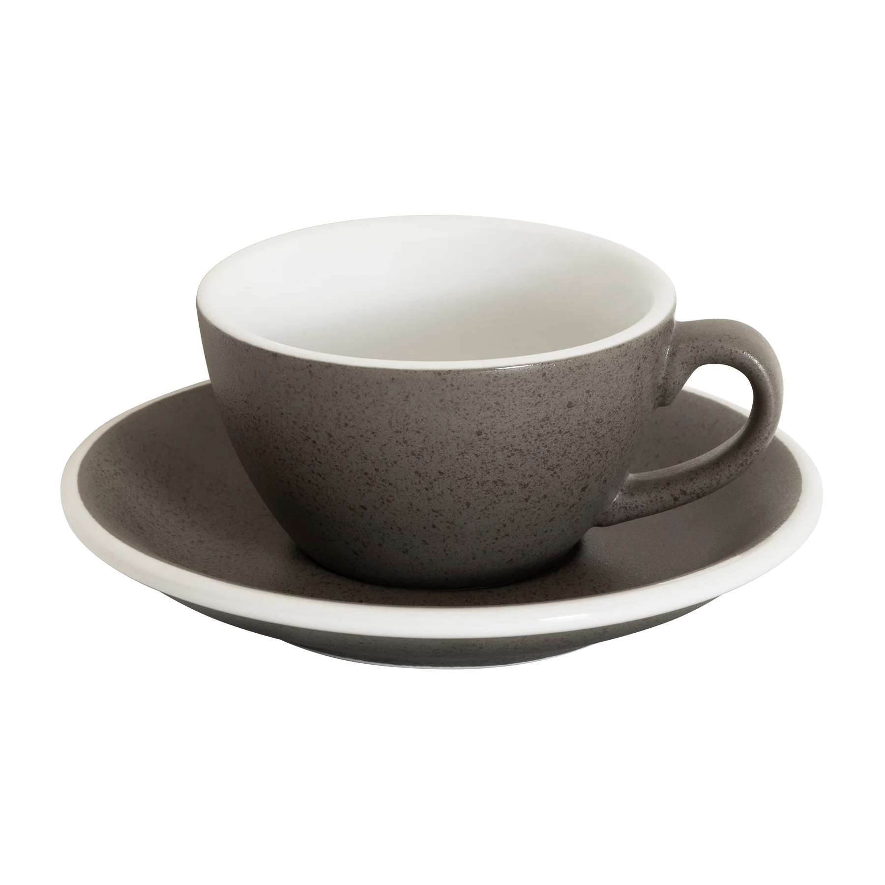 Set of 1 x 150ml Flat White Cup and Saucer - Image 9