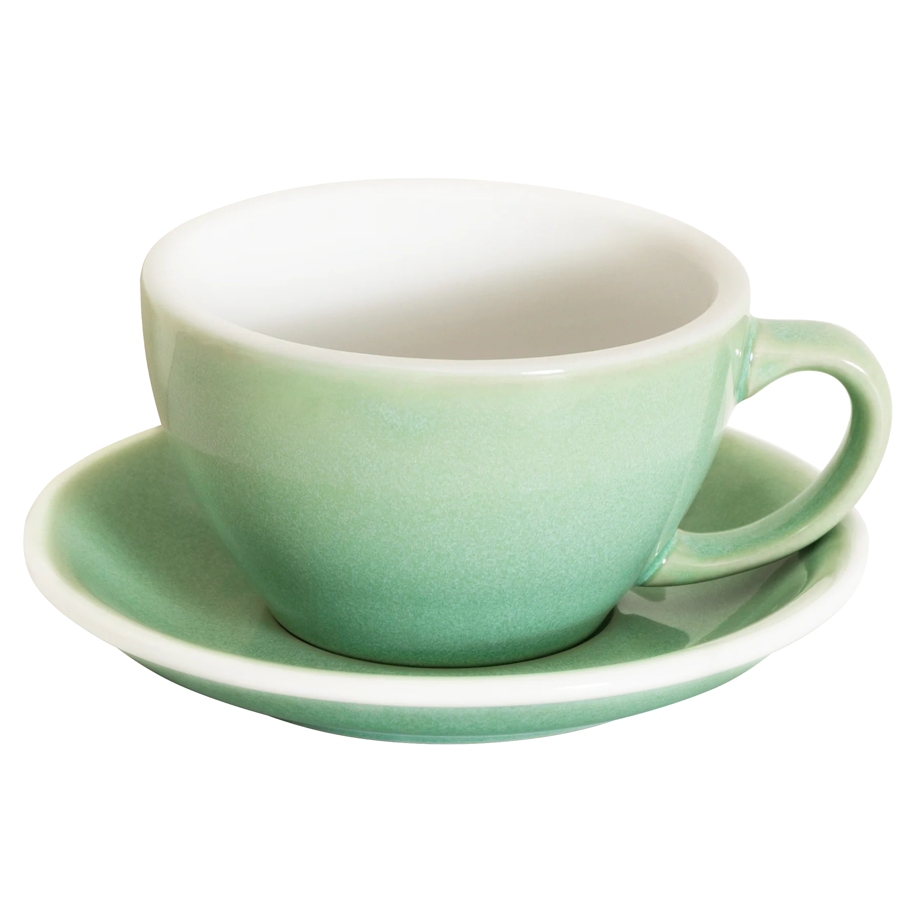 Set of 1 x 300ml Cafe Latte Cup and Saucer - Image 5