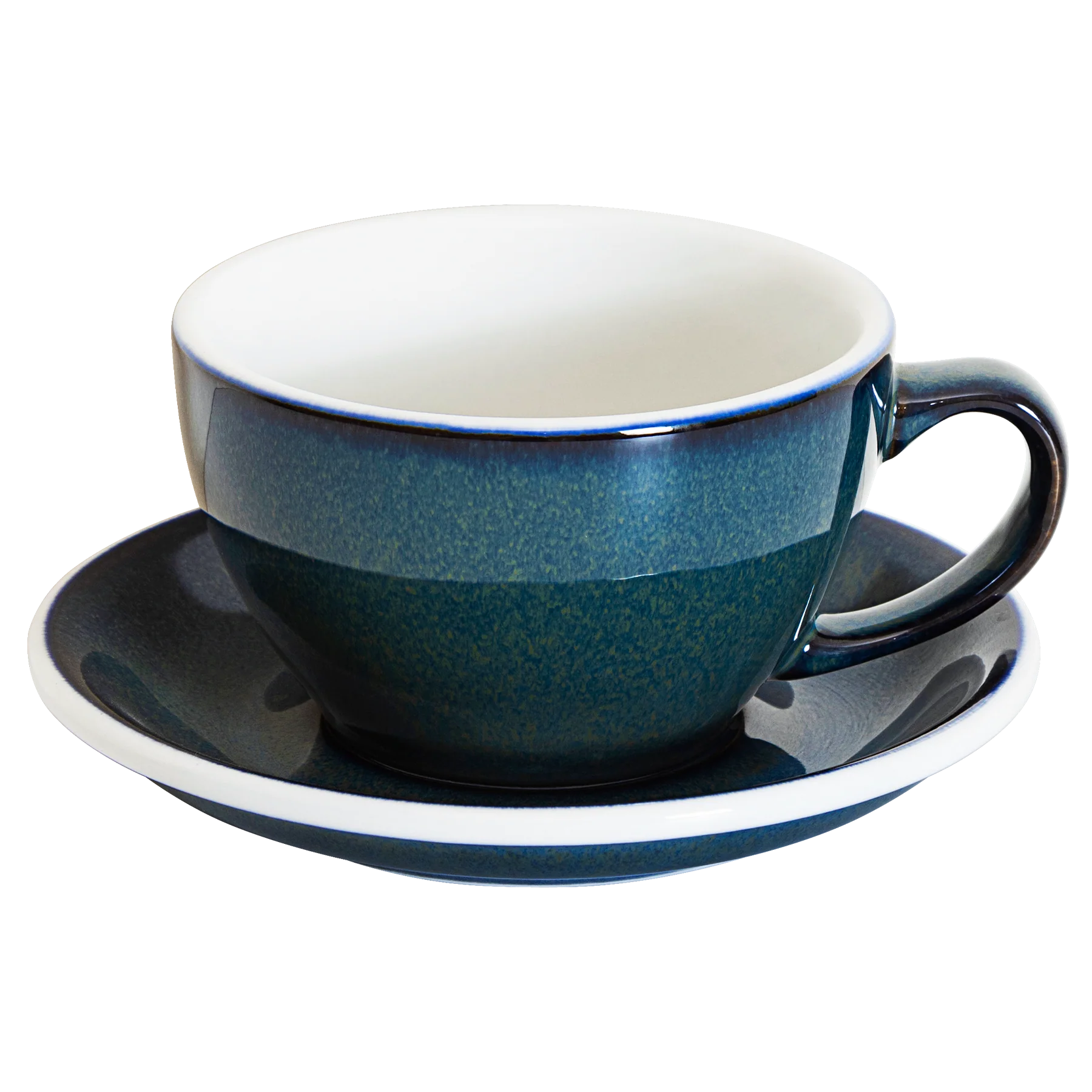 Set of 1 x 300ml Cafe Latte Cup and Saucer - Image 7
