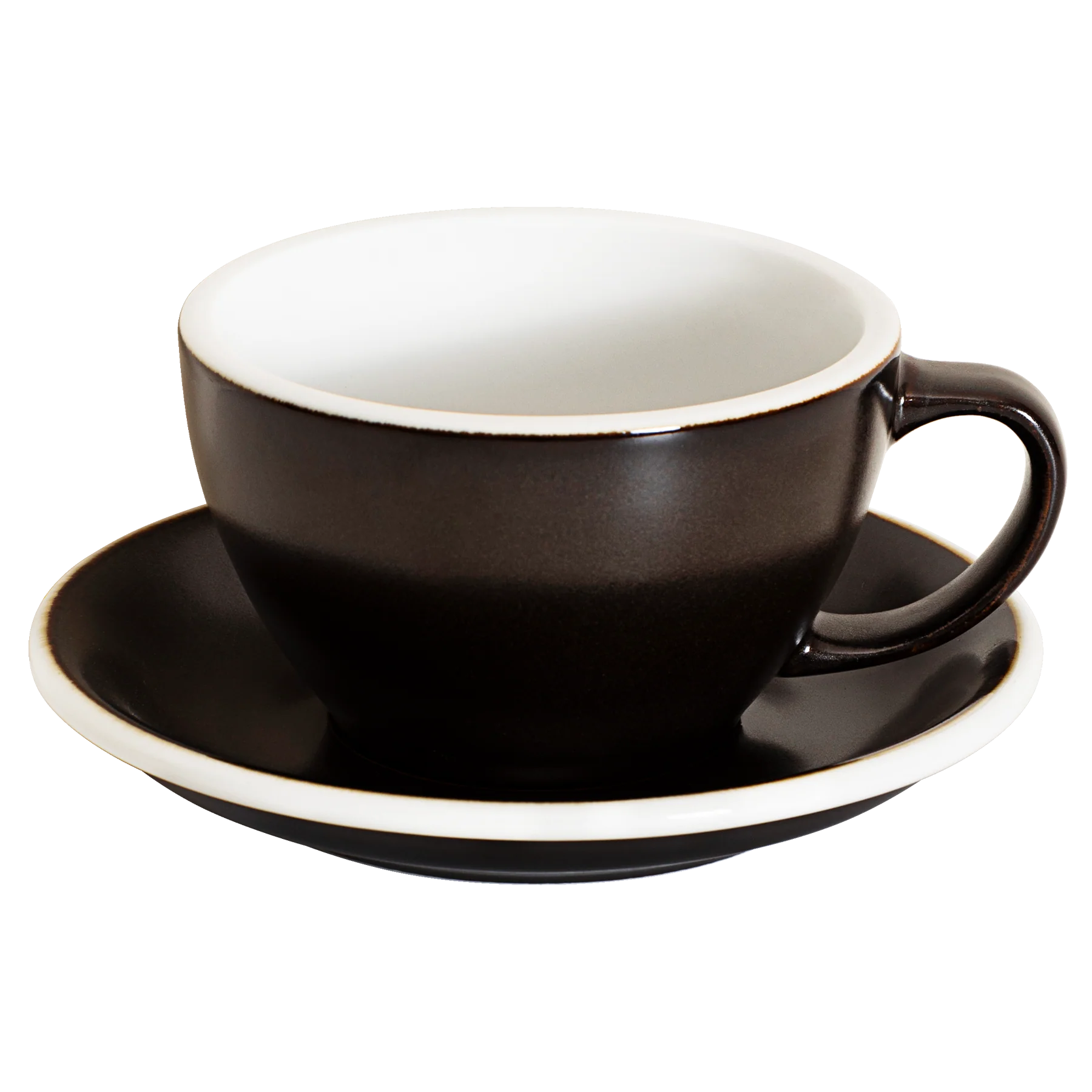 Set of 1 x 300ml Cafe Latte Cup and Saucer - Image 8
