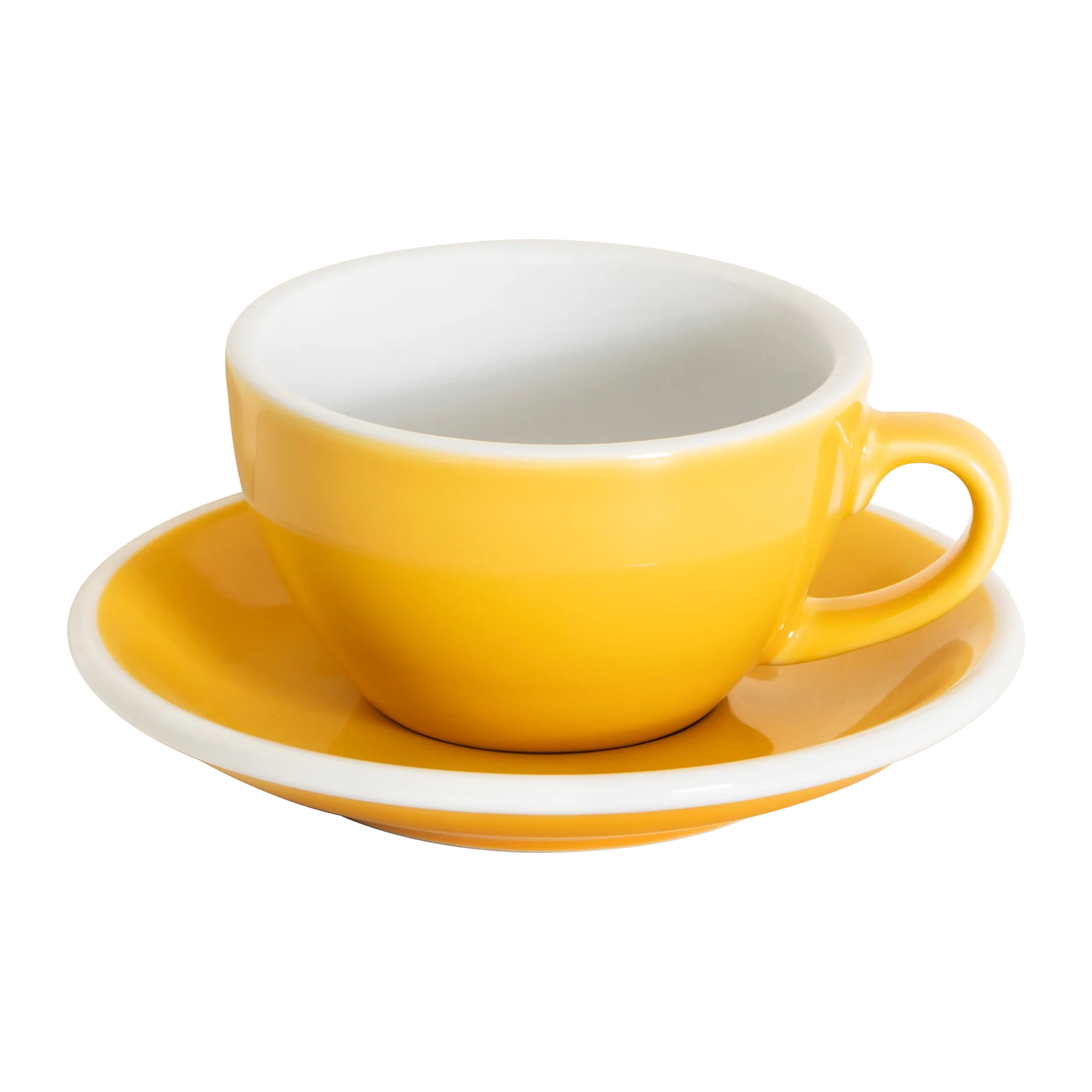 Set of 1 x 200ml Cappuccino Cup and Saucer - Image 3