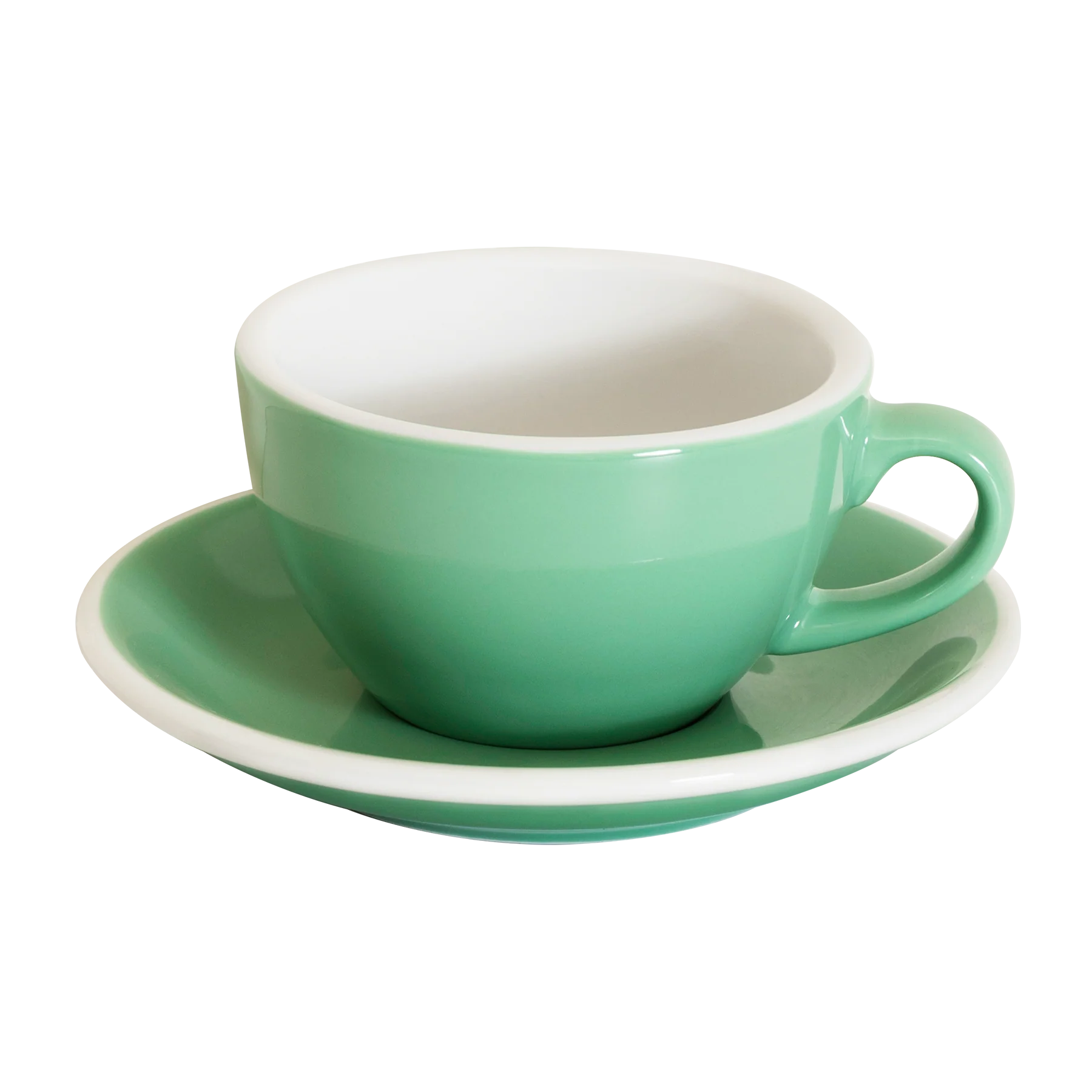Set of 1 x 200ml Cappuccino Cup and Saucer - Image 4