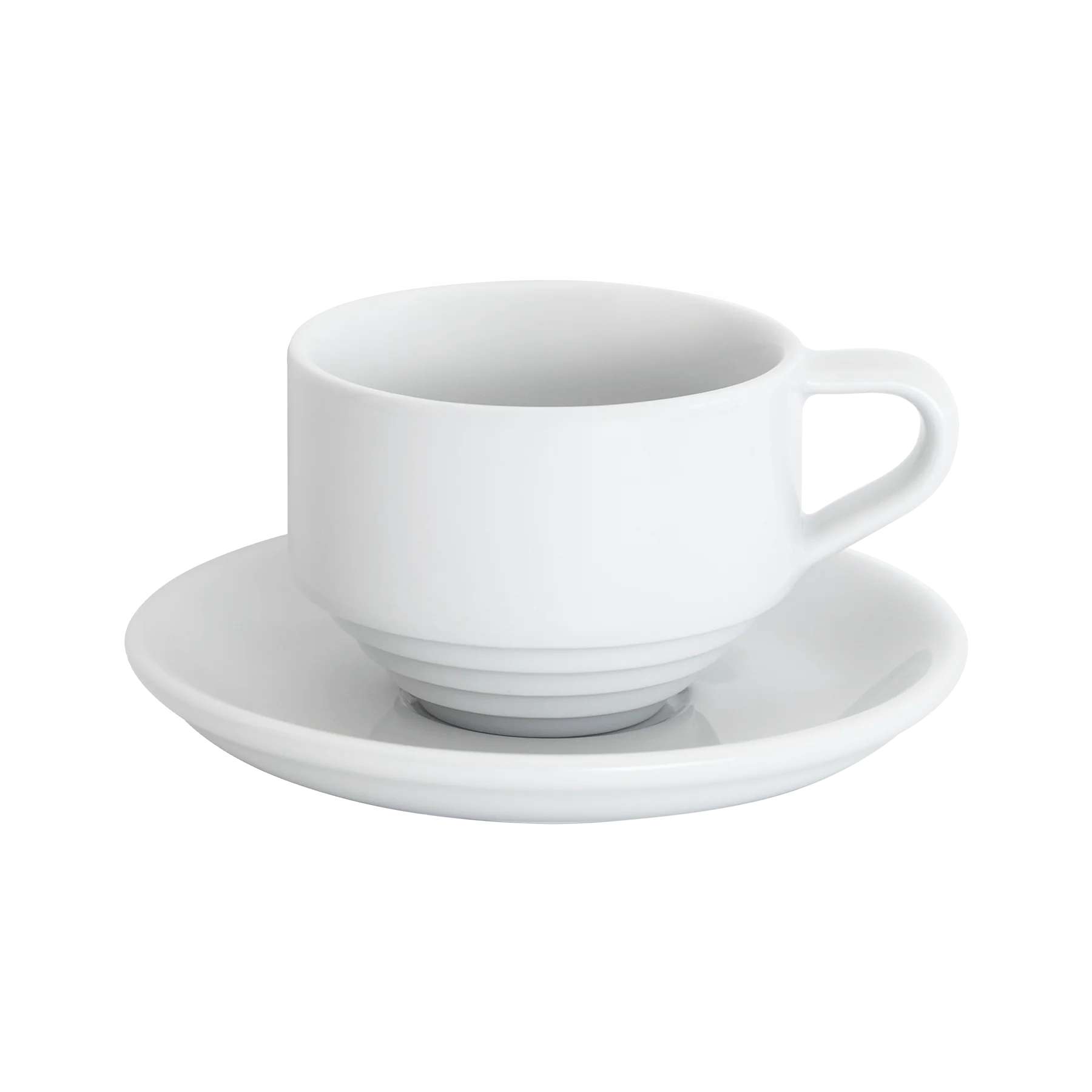 165ml Flat White Cup  and 13cm Shared Saucer - Image 4