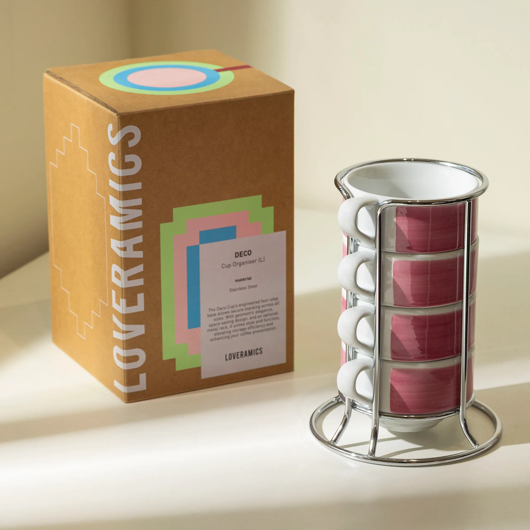 Set of 4 x 220ml Cappuccino Cups - Image 3