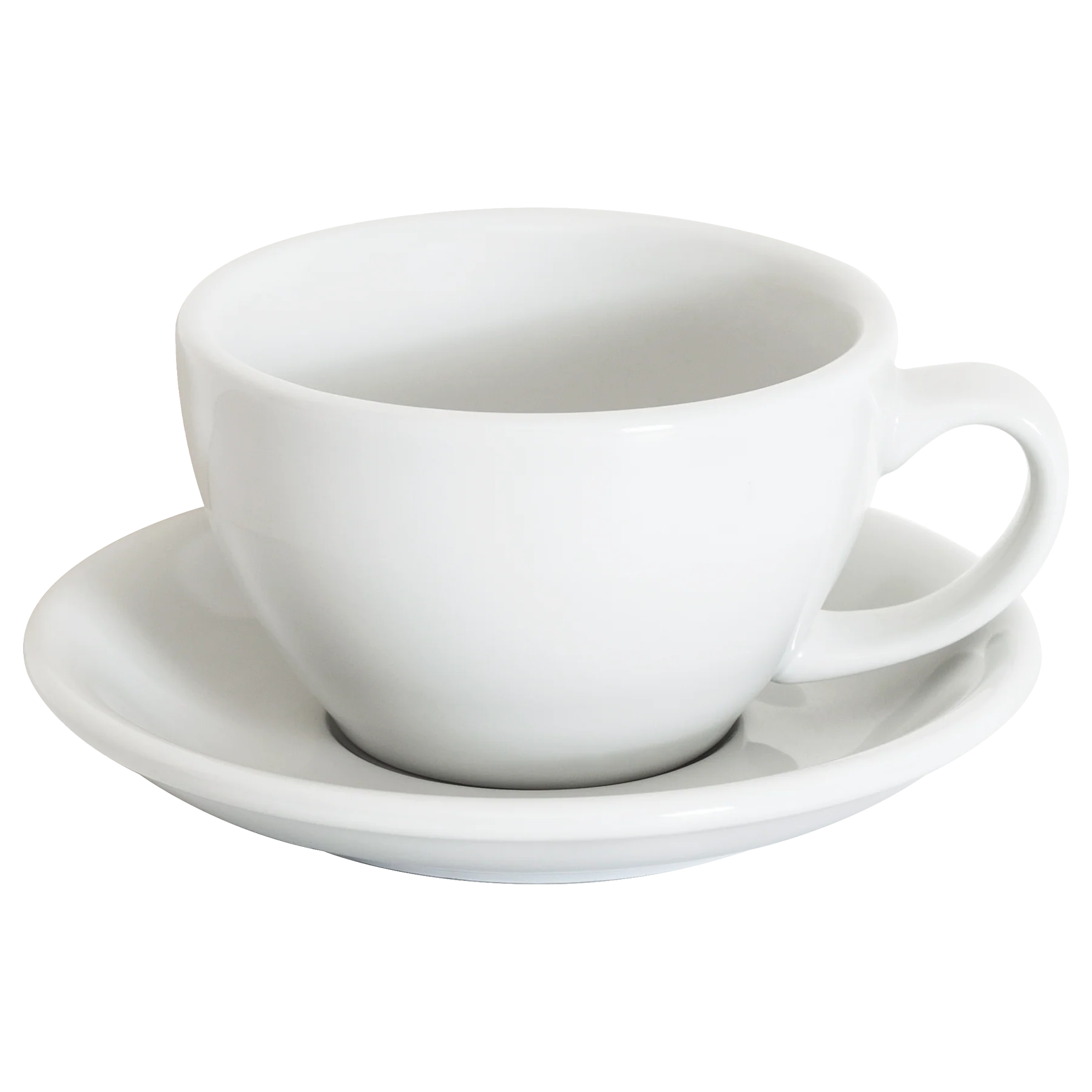 Set of 1 x 300ml Cafe Latte Cup and Saucer - Image 10