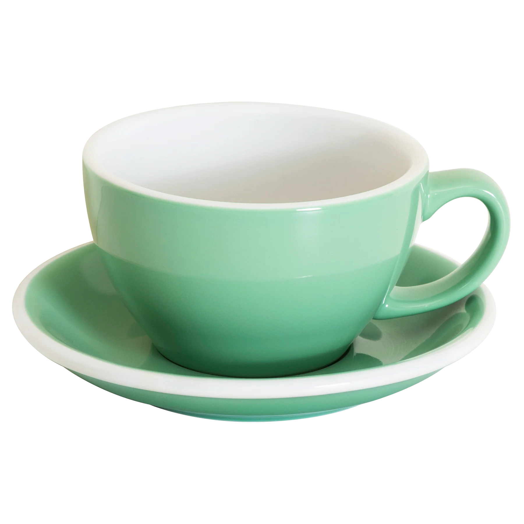 Set of 1 x 300ml Cafe Latte Cup and Saucer - Image 4
