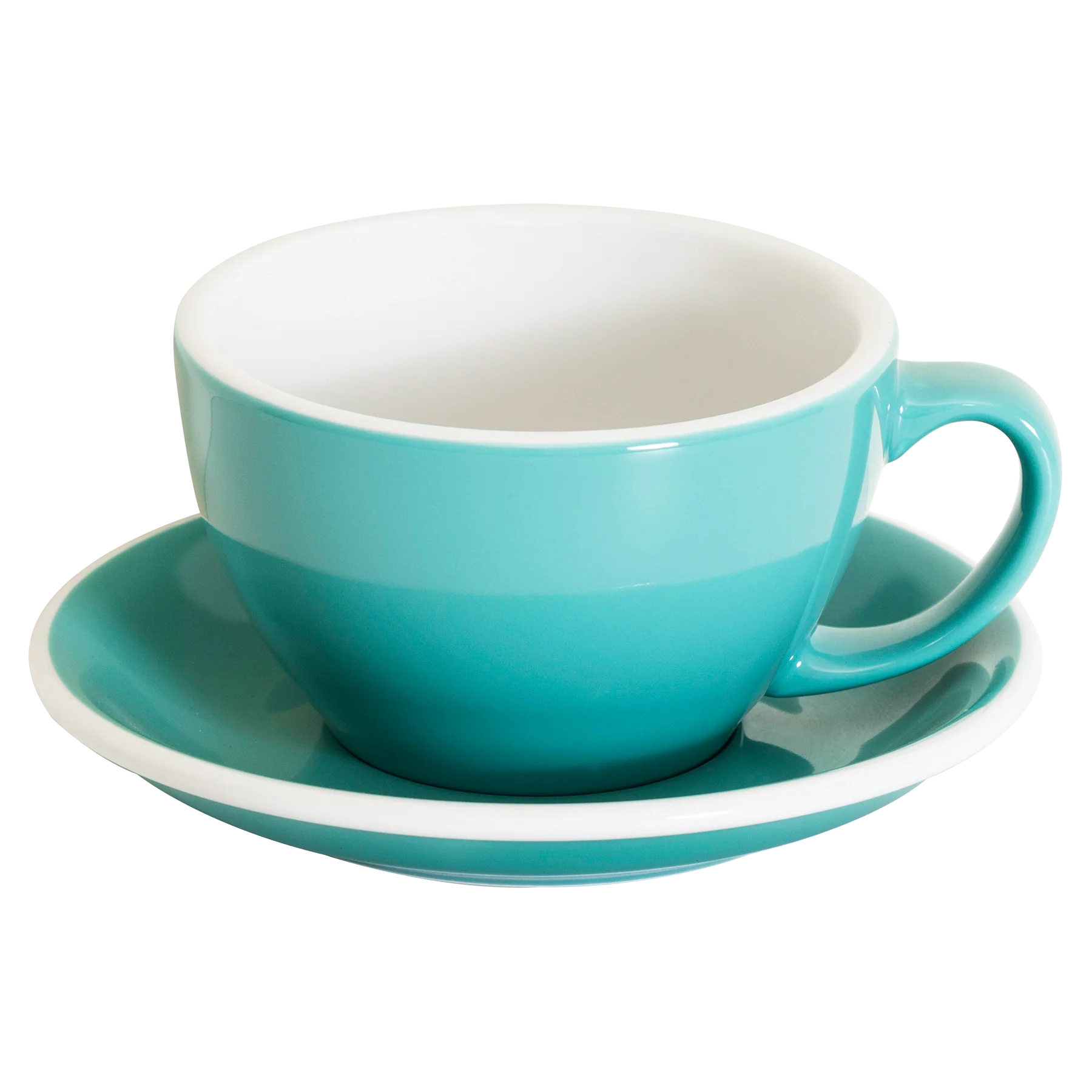 Set of 1 x 300ml Cafe Latte Cup and Saucer - Image 5