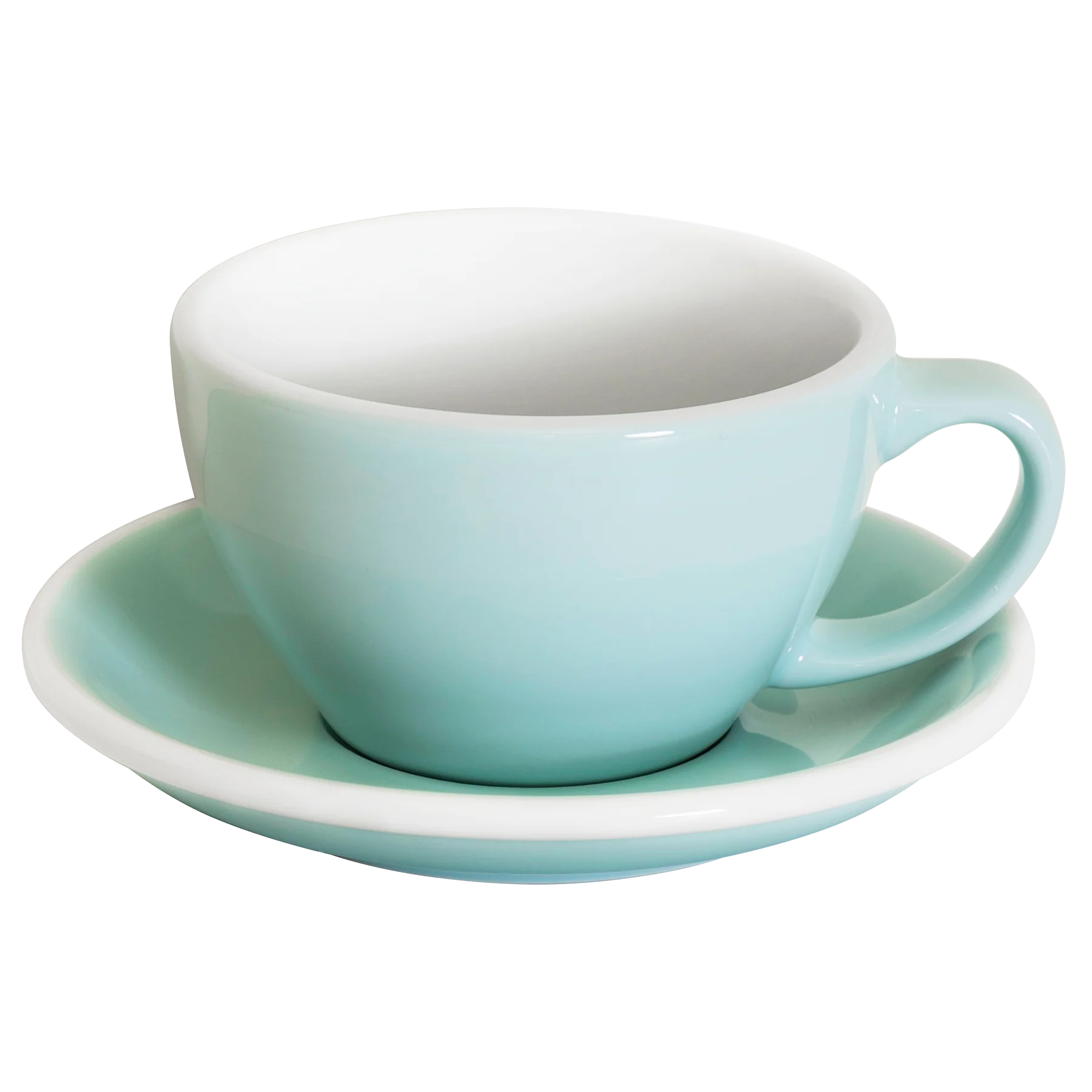 Set of 1 x 300ml Cafe Latte Cup and Saucer - Image 6