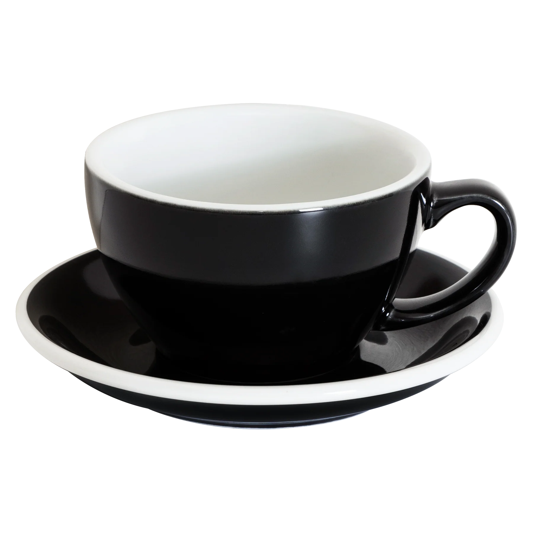 Set of 1 x 300ml Cafe Latte Cup and Saucer - Image 8