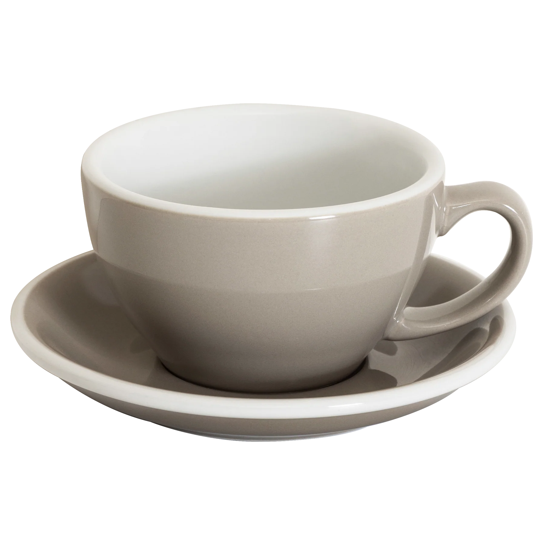Set of 1 x 300ml Cafe Latte Cup and Saucer - Image 9