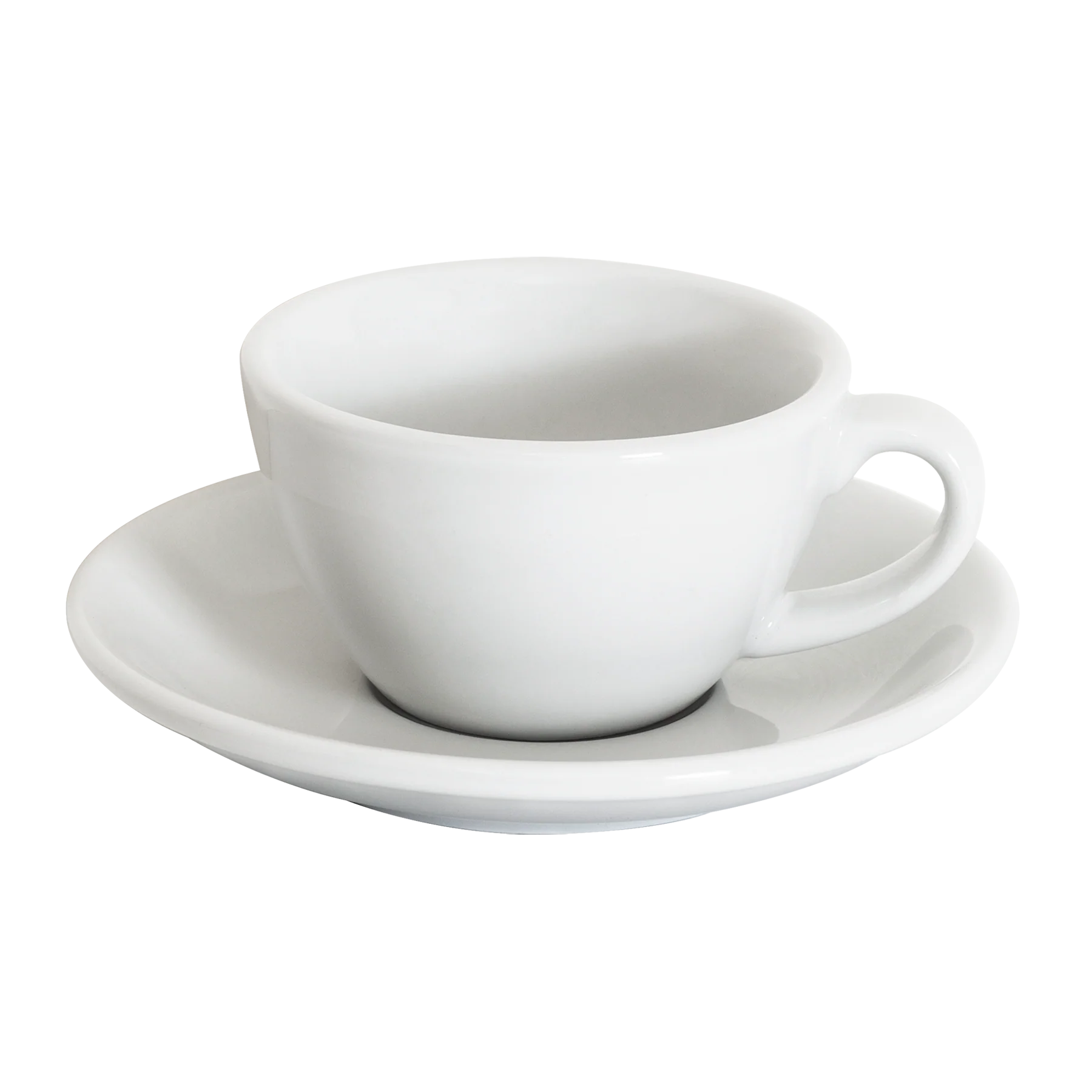 Set of 1 x 150ml Flat White Cup and Saucer - Image 10