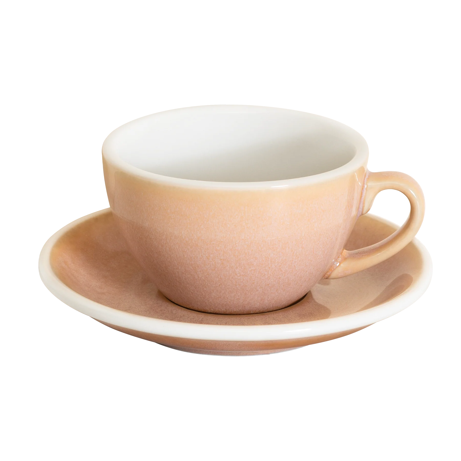 Set of 1 x 200ml Cappuccino Cup and Saucer - Image 3
