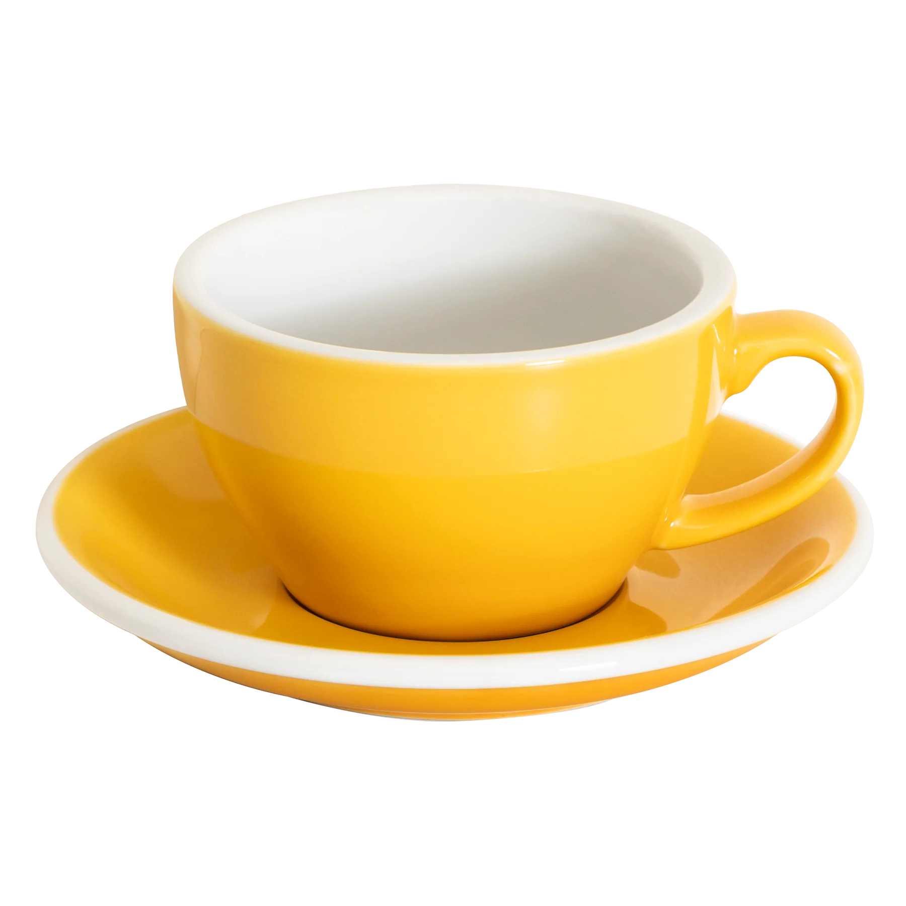 Set of 1 x 250ml Cappuccino Cup and Saucer - Image 3