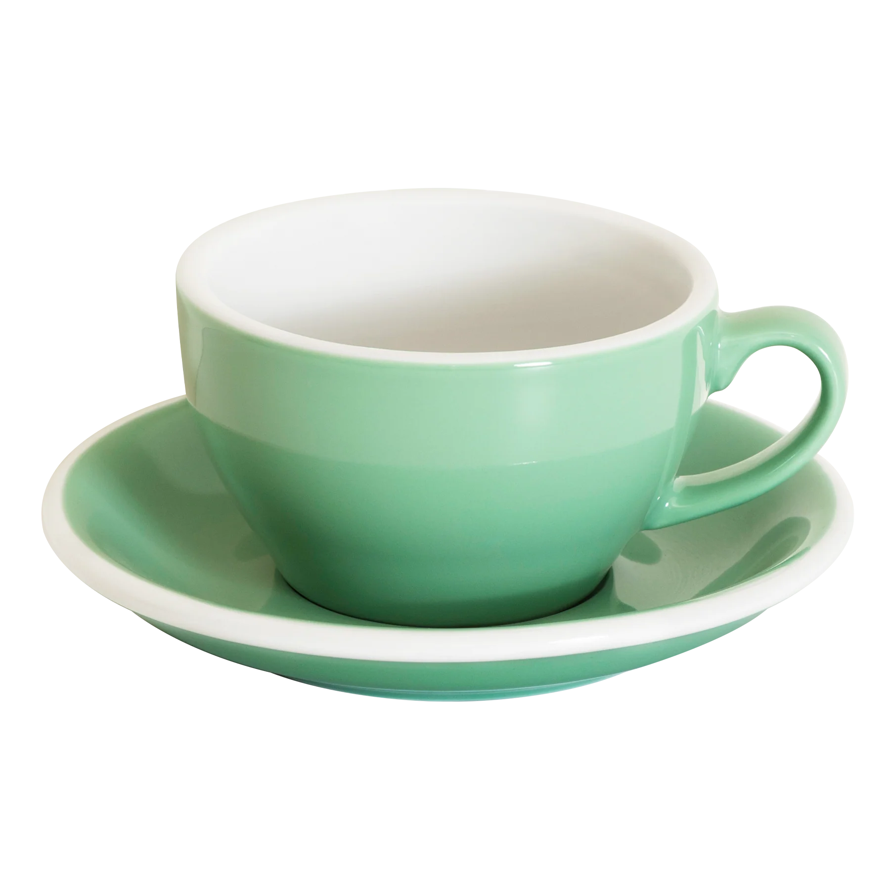Set of 1 x 250ml Cappuccino Cup and Saucer - Image 4