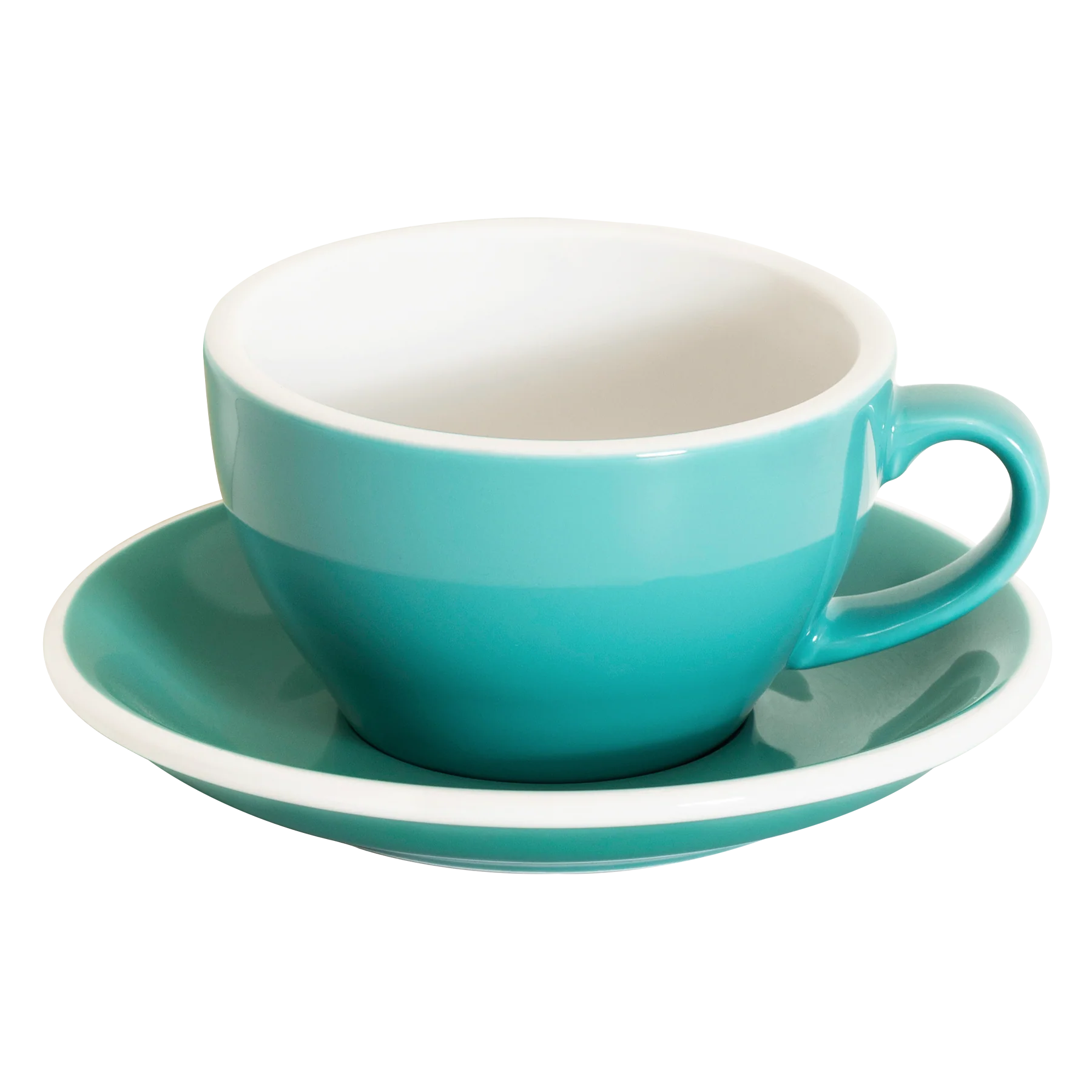 Set of 1 x 250ml Cappuccino Cup and Saucer - Image 5