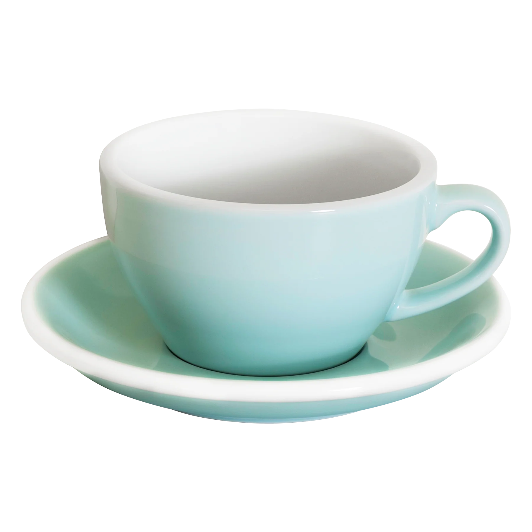 Set of 1 x 250ml Cappuccino Cup and Saucer - Image 6