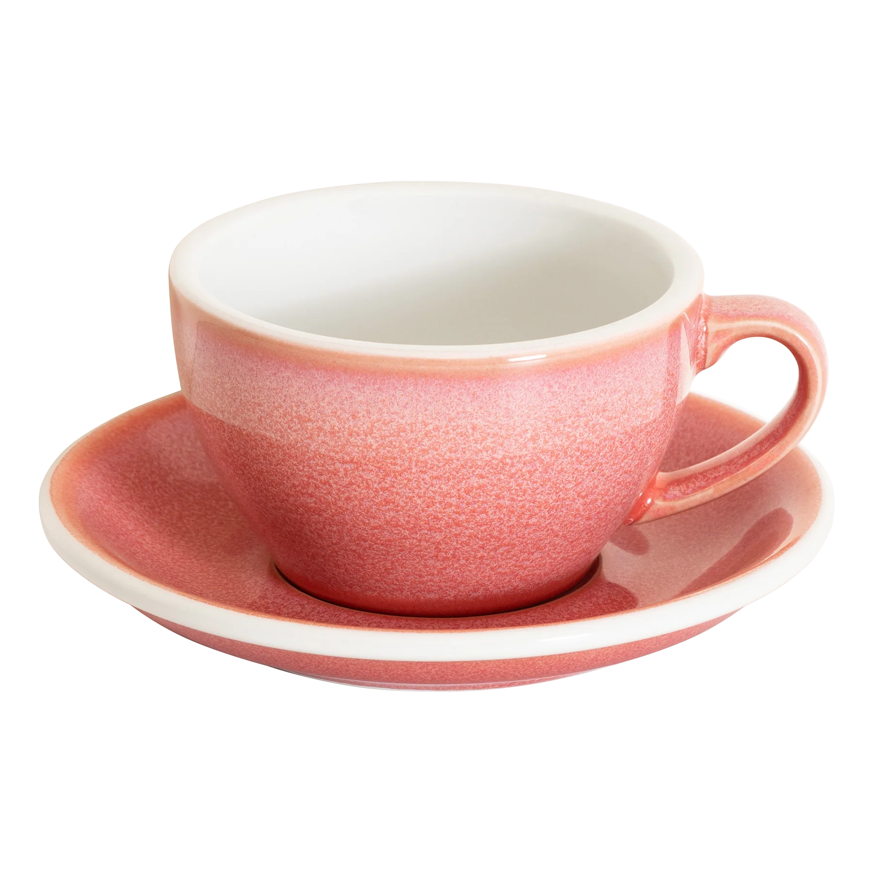 Set of 1 x 250ml Cappuccino Cup and Saucer - Image 2