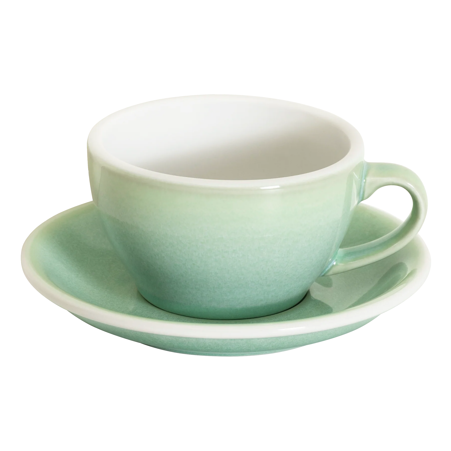 Set of 1 x 250ml Cappuccino Cup and Saucer - Image 5