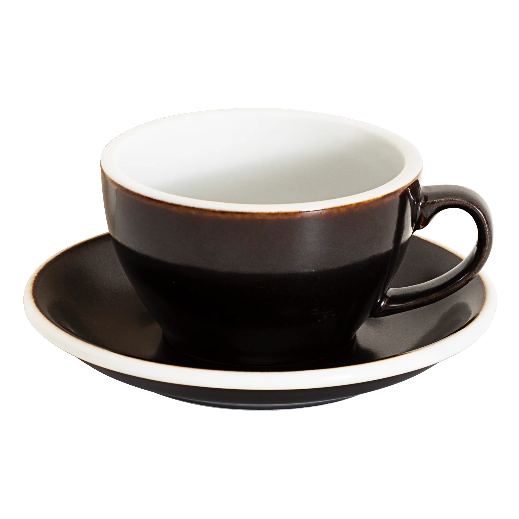 Set of 1 x 250ml Cappuccino Cup and Saucer - Image 8