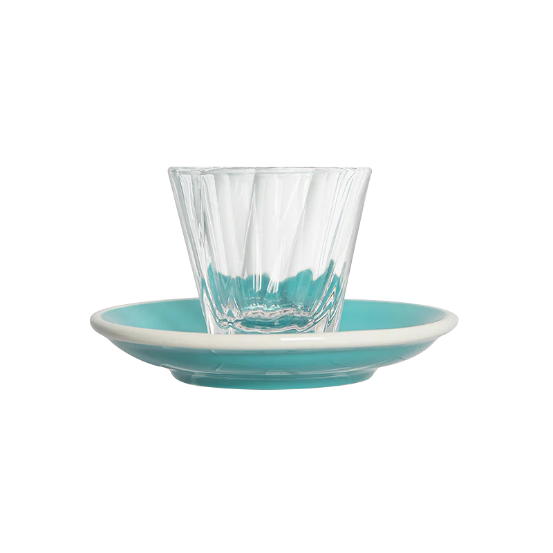 120ml Twisted Cortado Glass  and 14.5cm Shared Saucer - Image 10
