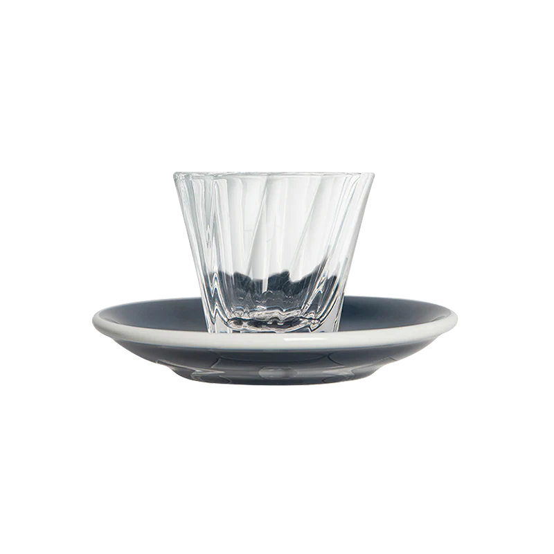 120ml Twisted Cortado Glass  and 14.5cm Shared Saucer - Image 12