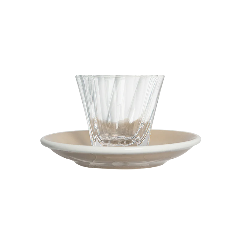 120ml Twisted Cortado Glass  and 14.5cm Shared Saucer - Image 14