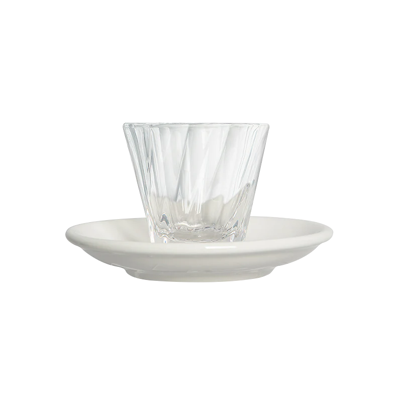 120ml Twisted Cortado Glass  and 14.5cm Shared Saucer - Image 15