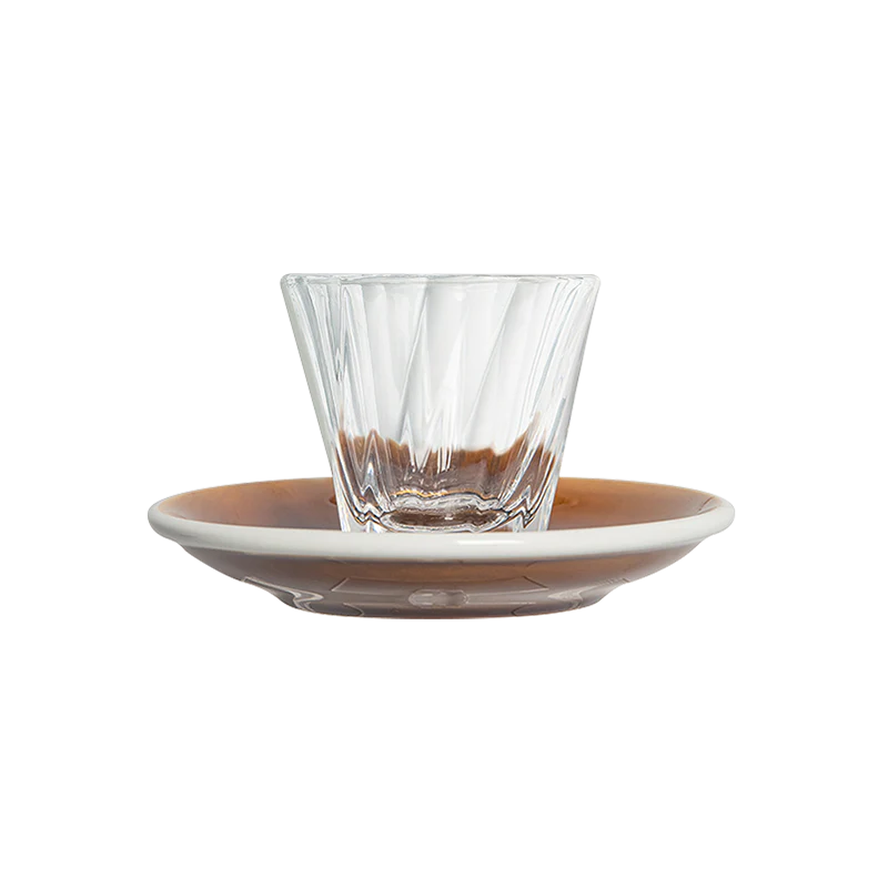 120ml Twisted Cortado Glass  and 14.5cm Shared Saucer - Image 16