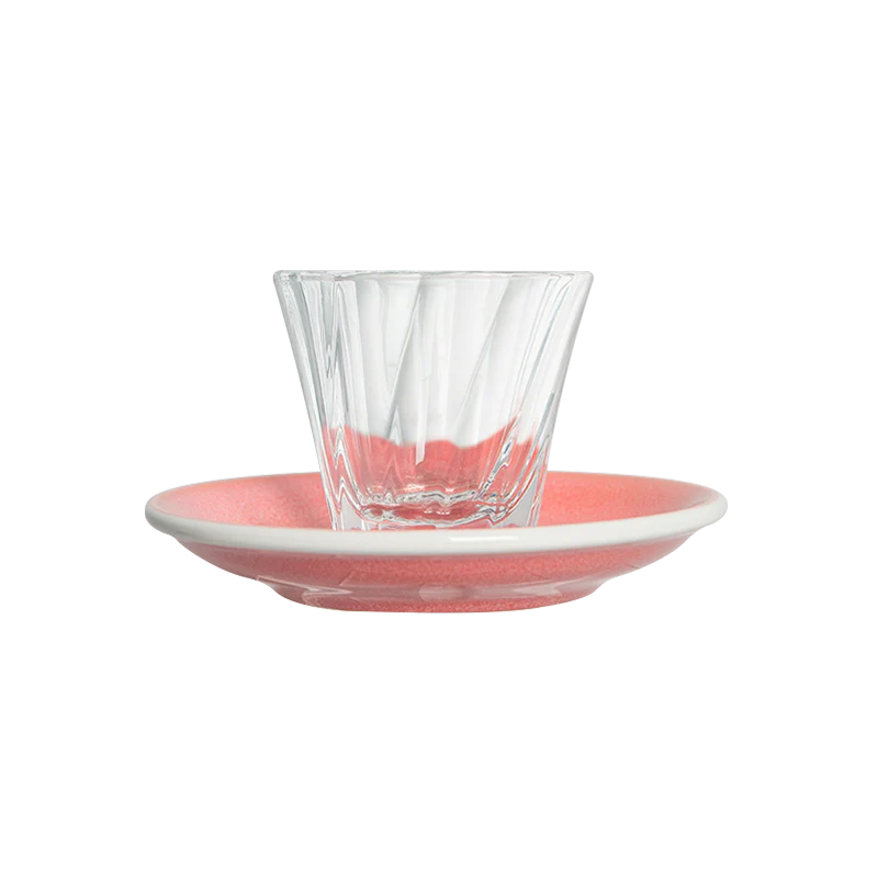 120ml Twisted Cortado Glass  and 14.5cm Shared Saucer - Image 17