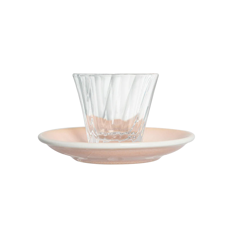 120ml Twisted Cortado Glass  and 14.5cm Shared Saucer - Image 18