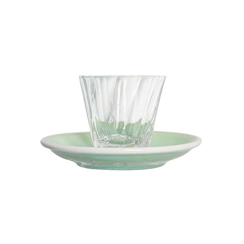 120ml Twisted Cortado Glass  and 14.5cm Shared Saucer - Image 20