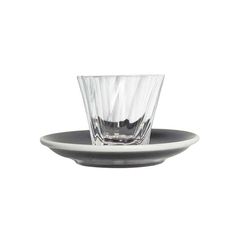 120ml Twisted Cortado Glass  and 14.5cm Shared Saucer - Image 23