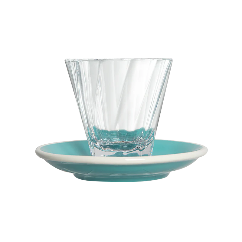 180ml Twisted Cappuccino Glass and 14.5cm Shared Saucer - Image 10