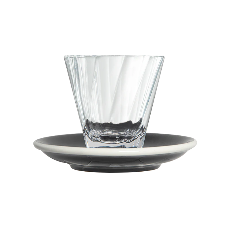 180ml Twisted Cappuccino Glass and 14.5cm Shared Saucer - Image 13