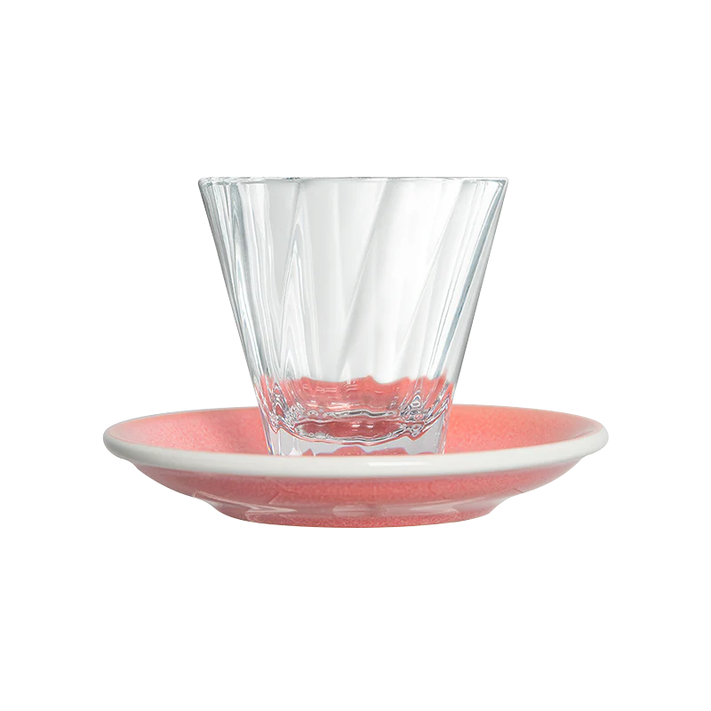 180ml Twisted Cappuccino Glass and 14.5cm Shared Saucer - Image 17
