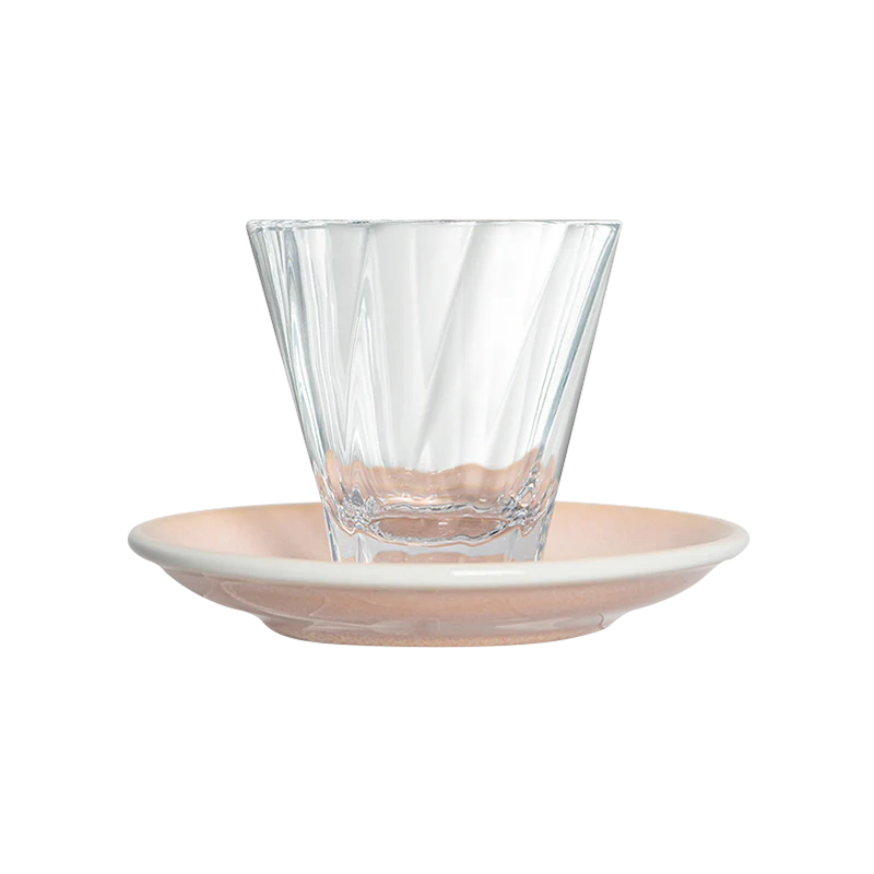 180ml Twisted Cappuccino Glass and 14.5cm Shared Saucer - Image 18