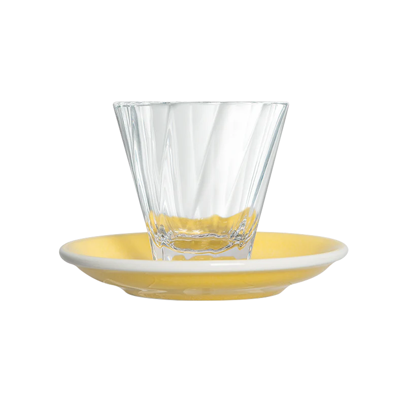 180ml Twisted Cappuccino Glass and 14.5cm Shared Saucer - Image 19