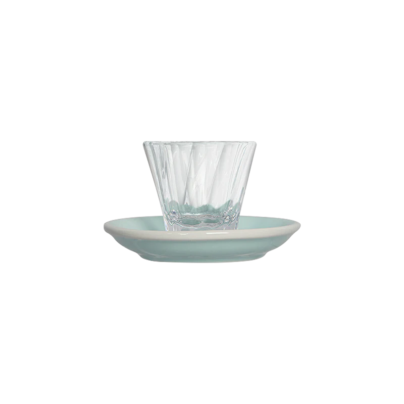 70ml Twisted Espresso Glass  and 11.5cm Espresso Saucer - Image 11