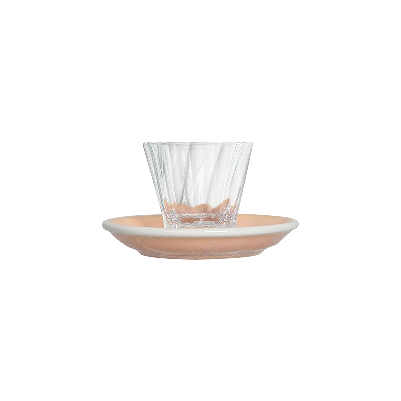 70ml Twisted Espresso Glass  and 11.5cm Espresso Saucer - Image 18